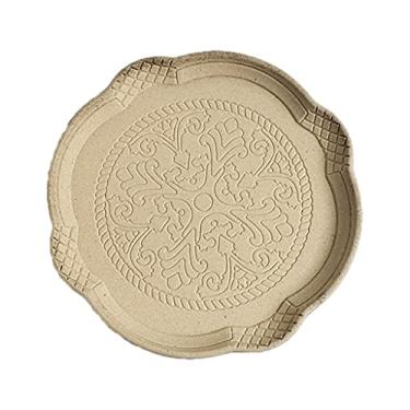 Imagem de Bandeja de joias de madeira feita à mão para banheiro, mesa de armazenamento, bandeja de maquiagem, suporte de acessórios de decoração (tamanho: pequeno) (uma cor grande)