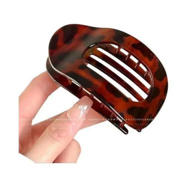 Imagem de Presilhas De Cabelo Femininas Simples Em Formato De Arco Com Abalone, 