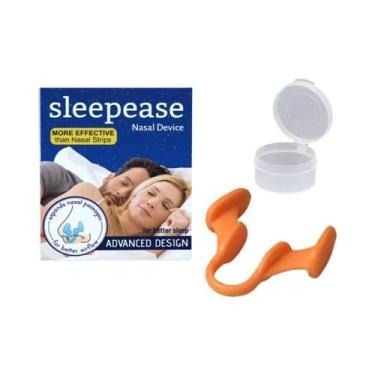 Imagem de Clipe Nasal De Silicone Anti Ronco Dilatador Nasal Ajuda a Parar O Ron