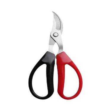Imagem de Tesoura De Jardim Antiderrapante Em Aço Inoxidável Para Colheita De Fr
