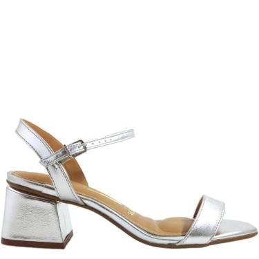 Imagem de Sandália Feminina Casual Social Salto Bloco Médio Vizzano 6428.301