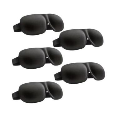 Imagem de Máscara De Dormir Ultra Macia E Respirável Com Contorno 3D, Bloqueador