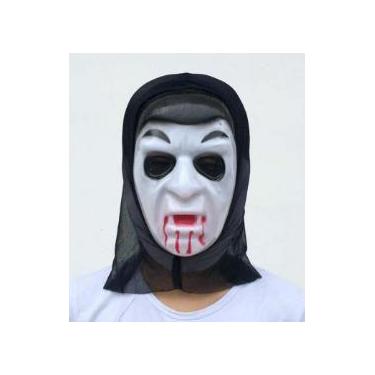 Imagem de Máscara Halloween Assustadora Unissex Terror Realista - Genérico