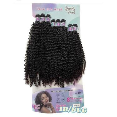 Imagem de Cabelo Deusa Cacheado Fibra Premiun 8pcs 280gr - D&D Commerce, 1B-BUG