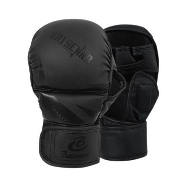 Imagem de Luvas De Boxe Meio Dedo Para Adultos E Crianças Em Couro PU Reforçado 