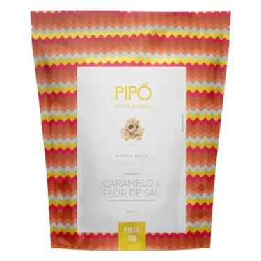 Imagem de Pipoca Doce Gourmet Sabor Caramelo E Flor De Sal Pipó 100g