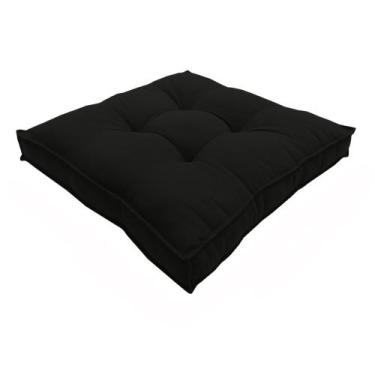 Imagem de Almofada Futon Decoração 70x70 Cm Preto Cód. 1859 - Próxima Têxtil
