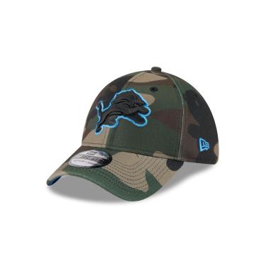 Imagem de BONE NEW ERA 39THIRTY DETROIT LIONS NFL SALUTE SERVICE 2025 MILITAR-Masculino