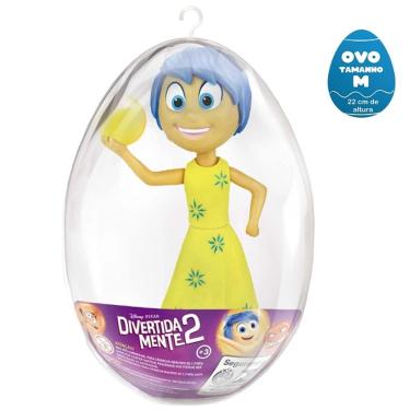 Imagem de Boneco NO OVO Alegria 22CM Coleçao Divertida Mente II Lider