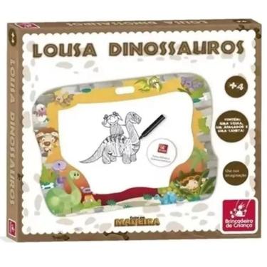 Imagem de Lousa Divertida Dinossauros Brincadeira de Criança