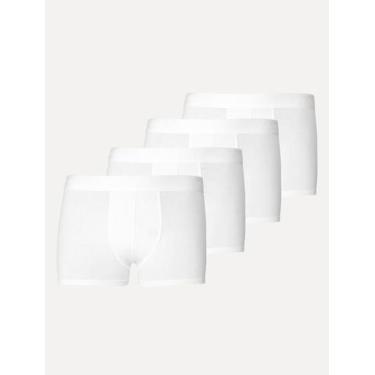 Imagem de Cuecas Aramis Boxer Cotton Branca Pack 4UN UW.01.0053 001 Tamanho:XL/G