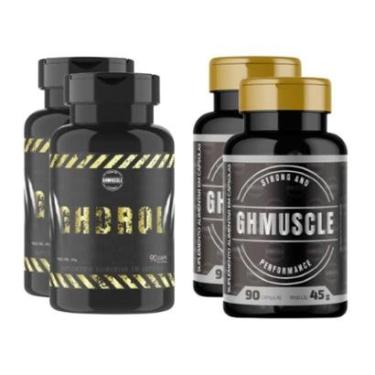 Imagem de 2 Ghdrol 2 Ghmuscle Laboratório Ghmuscle-Unissex