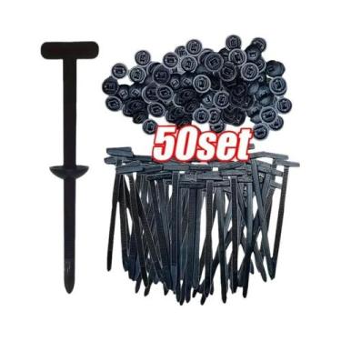 Imagem de Presilha De Nylon Para Cabos, Fixador Automotivo, Clipe De Substituiçã