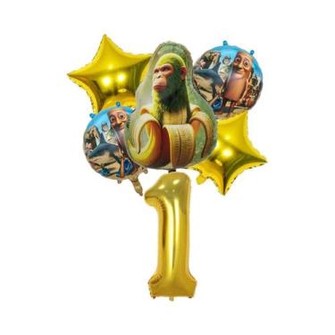 Imagem de Balões De Alumínio Italianos Para Crianças, Decoração De Festa De Aniv