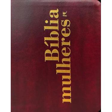 Imagem de Bíblia Mulheres NAA - Duas Colunas - Coleção Mulheres Vinho - VIDA EDI
