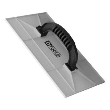 Imagem de Desempenadeira Plástica 17x30cm Para Grafiato Lisa - Cabo Anatômico - 