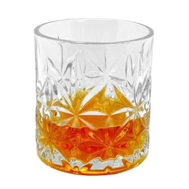 Imagem de Jogo De 6 Copos Baixos Para Whisky Vidro 340 Ml - Mimo Style, Lijita