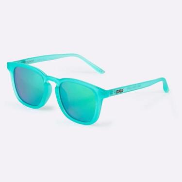 Imagem de Óculos HUPI Rookie Cristal Verde Lente Verde Espelhado, UNICO, Cristal