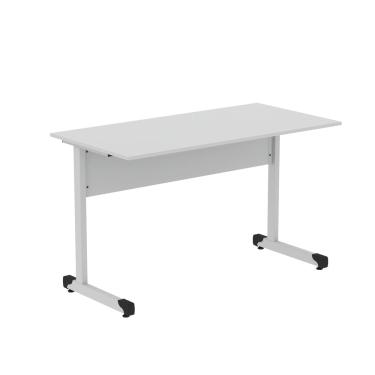 Imagem de Mesa de Escritório Reta 150cm com Pé Tubular em Aço