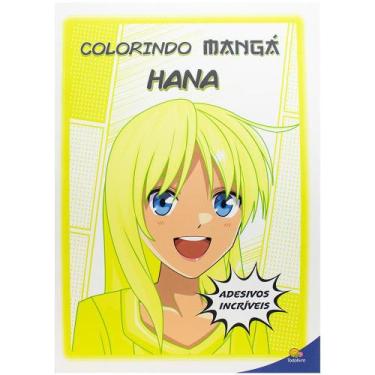 Imagem de Livro - Colorindo Mangá: Hana