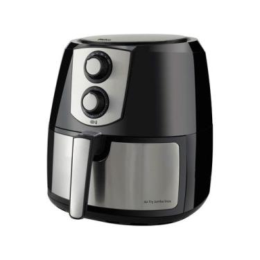 Imagem de Fritadeira Philco Air Fryer Preto Inox 5.5L PFR06, Preto, 110V