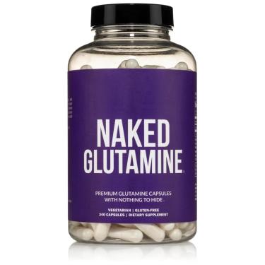 Imagem de Suplemento NAKED L-Glutamine Muscle Recovery 1000 mg 240 cápsulas-Unissex