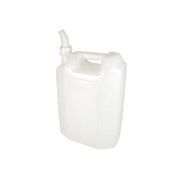 Imagem de Bombona Retangular com Tampulho e Bico 20 L Branca - Proposto
