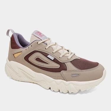 Imagem de Tênis Fila Venture Tracer Lite Masculino, Verde, Marrom, 41