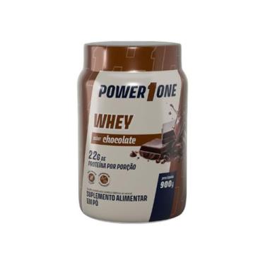 Imagem de Whey Protein Concentrado 100% - 900g Chocolate - Power1One - Power One