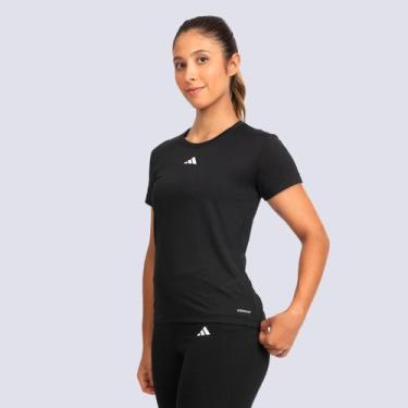 Imagem de Camiseta Adidas TR B 3S Feminina Preta, M