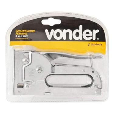 Imagem de Grampeador manual vonder 4mm a 8mm