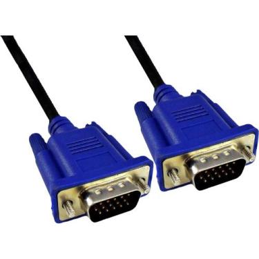 Imagem de Cabo vga 10m hdb15m x hdb15m preto cbx-mvga100 exbom