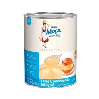 Imagem de Leite Condensado Integral Moça Nestlé 2,6kg