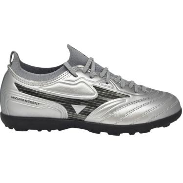 Imagem de Chuteira Infantil Menino Futebol Society Jogo Treino Campo Sintético Costurada Mizuno R...