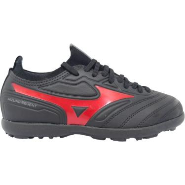 Imagem de Chuteira Infantil Menino Futebol Society Jogo Treino Campo Sintético Costurada Mizuno R...