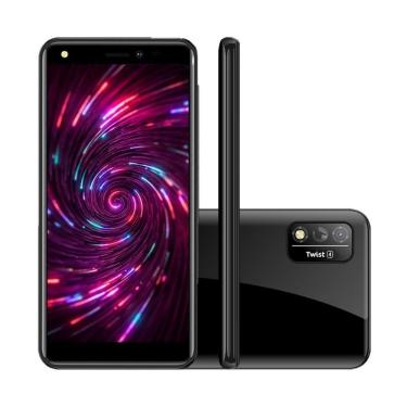 Imagem de Smartphone Positivo S514 Black Piano com Processador Quad-Core 1,3 Ghz Câmera Traseira 8MP e Frontal 5MP