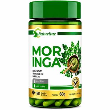 Imagem de moringa 120 cápsulas 500mg Natuvitae