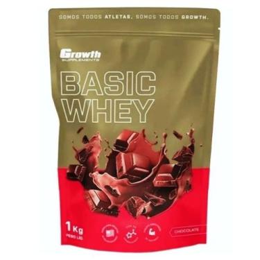Imagem de Whey Protein Basic 1Kg Suplemento Original Growth