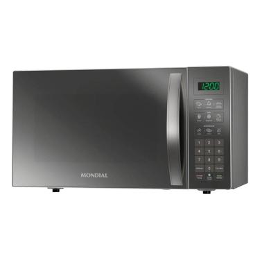 Imagem de Microondas Bancada 34l Cinza Espelhado 220v 1400 W - Mondial