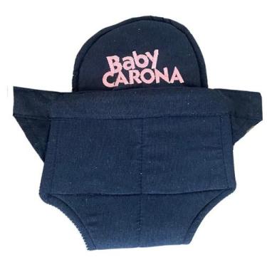 Imagem de Canguru Ergonômico de Bebê Infantil Baby Carona Macio e Ajustável Vári