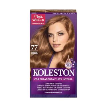 Imagem de Tintura Koleston 77 Marrom Dourado