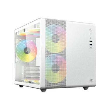 Imagem de Gabinete Gamer C3Tech Aquarius MT-G710 Sem Fans Branco