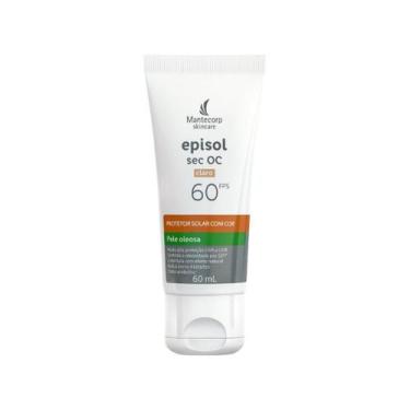 Imagem de Protetor Solar Facial 60ml Cor Clara Fps 60 Episol Sec Oc - Mantecorp