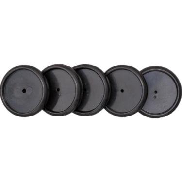 Imagem de Caderno Inteligente Discos Grandes 31MM Preto - 12 Discos + Elástico