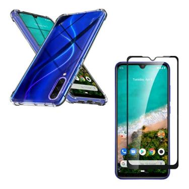 Imagem de Capinha de Celular Anti Impacto Compatível Xiaomi Mi A3 + Película 3d/9d