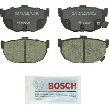 Imagem de Bosch BC464 QuietCast Premium Conjunto de pastilhas de freio de disco de cerâmica para Hyundai: 1994-06 Elantra, 1997-08 Tiburon; Kia: 2004-09 Spectra, 2005-09 Spectra5; Nissan: 1985-88