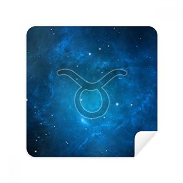 Imagem de Tecido de camurça Starry Night Taurus Zodiac Constellation Glasses Cloth Cleaner 2 unidades