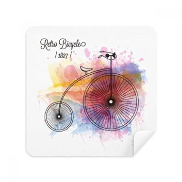 Imagem de Óculos de rua coloridos, estampa de bicicleta, grafite, tecido de camurça, 2 unidades