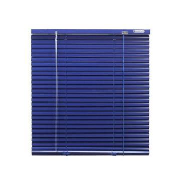 Imagem de Persiana Horizontal Alumínio 25Mm Azul (L) 50 X 45 (A) Cm