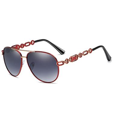 Imagem de Pink Sunglasses Women Pilot Vintage Female Sun Gasses UV 400 White Shades,4,China